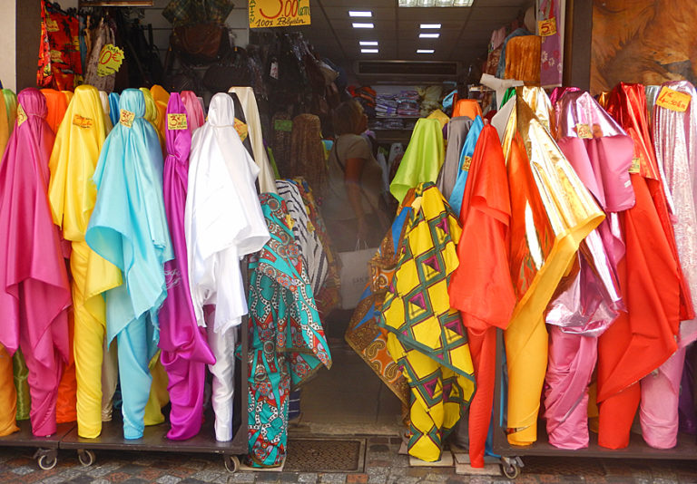 Martinique is known for bright colored fabrics - Cream Puff - Life's ...